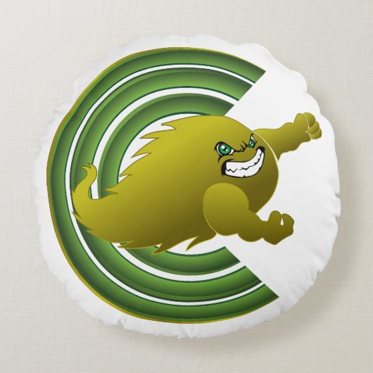 コロマ彗星#2 ラウンドクッション (正面)