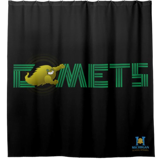 コロマ彗星#3 シャワーカーテン (正面)