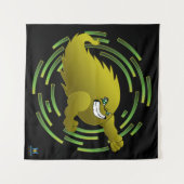 コロマ彗星#4 タペストリー (正面(横))