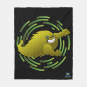 コロマ彗星#4 フリースブランケット (正面)