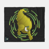 コロマ彗星#4 フリースブランケット (正面(横))