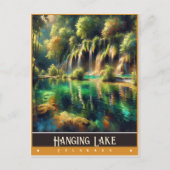コロラぶら下がったド州の湖 |ヴィンテージ絵画ー ポストカード (正面)
