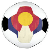 コロラグランジド州旗 サッカーボール (回転)
