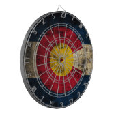 コロラグランジド州旗 ダーツボード (正面左)