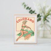コロラドのビンテージ旅行はがき ポストカード (スタンド正面)