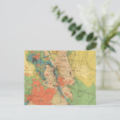 コロラドの一般地質図 ポストカード (スタンド正面)