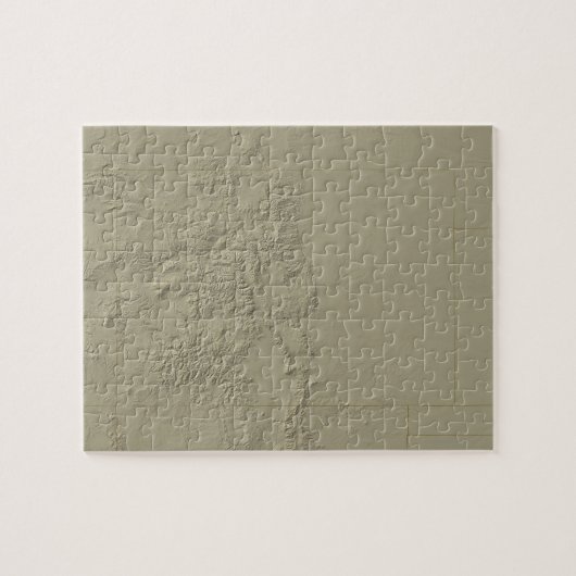 コロラドの地形図 ジグソーパズル (横)