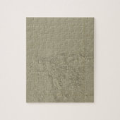 コロラドの地形図 ジグソーパズル (縦)