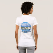 コロラドの夏の魔法の帆走に参加しよう Tシャツ (裏面フル)