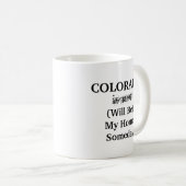 コロラドの夢の家  コーヒーマグカップ (正面右)