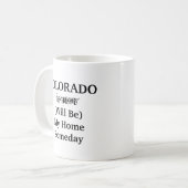コロラドの夢の家  コーヒーマグカップ (正面左)