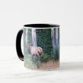 コロラドの山中の牡牛のエルク マグカップ (正面左)