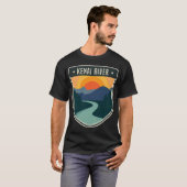 コロラドの旗 フライフィッシング Tシャツ (正面フル)