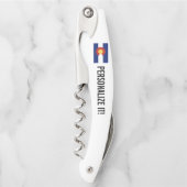 コロラドの状態フラグを折り畳みパーソナライズされた可能 ソムリエナイフ (正面)