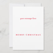 コロラドの自然山の雪 カード (裏面)