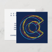 コロラドの誇りぼやけ 招待状 (正面/裏面)