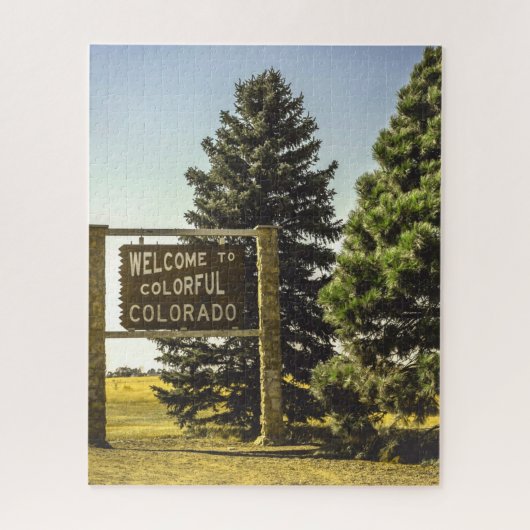 コロラドへようカラフルこそ ジグソーパズル (縦)
