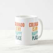 コロラドアイズマイハッピープレイス コーヒーマグカップ (正面右)