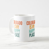 コロラドアイズマイハッピープレイス コーヒーマグカップ (正面左)