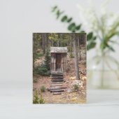 コロラドアウトハウスアットセントエルモ幽霊タウンフォト ポストカード (スタンド正面)