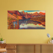 コロラドアウトバック自然シーン キャンバスプリント (インサイチュ (リビング))