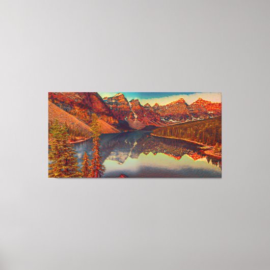 コロラドアウトバック自然シーン キャンバスプリント (正面)