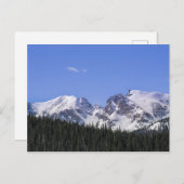 コロラドウィンターマウンテンピークス ポストカード (正面/裏面)