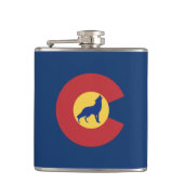 コロラドウルフ フラスク (正面)