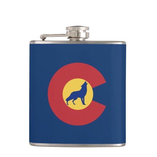 コロラドウルフ フラスク (正面)