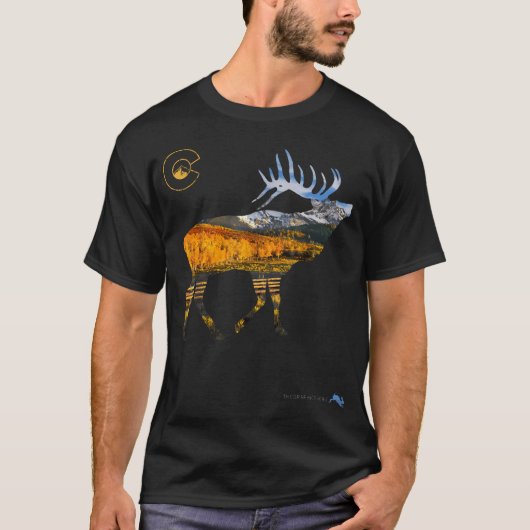 コロラドエルク Tシャツ (正面)