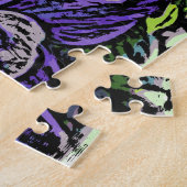 コロラドオダマキ(植物)フラワーパズル ジグソーパズル (側面)