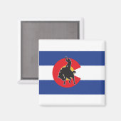 コロラドカウボーイ マグネット (正面/裏面)