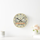 コロラドカスタムナースクロック ラウンド壁時計 (ホーム)