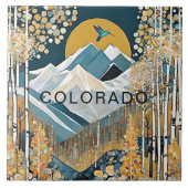 コロラドカスタムマウンテンハミングバード タイル (正面)