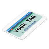 コロラドカスタムライセンスプレートマグネット マグネット (左側)