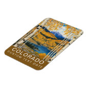 コロラドカスタム《植物》アスペンズマウンテンズ秋 マグネット (左側)