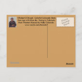 コロラドカラフルのはがきへようこそ ポストカード (裏面)