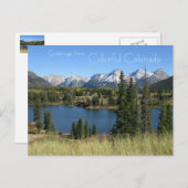 コロラドカラフルハガキ ポストカード (正面/裏面)