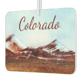 コロラドカラフルマウンテンシーン カーエアーフレッシュナー (左)