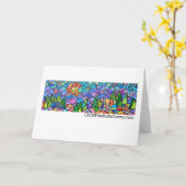 コロラドカラフル州のキャンプとベアーズ、ファインアート カード (黄色い花)