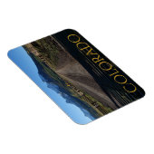 コロラドカラフル州の秋のダラスディバイド マグネット (右側)