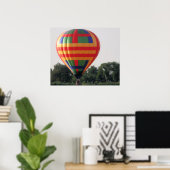 コロラドカラフル飛行における気球フェスティバル ポスター (ホームオフィス)