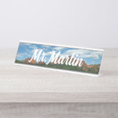 コロラドガーデンオブザゴッズネームプレート デスクネームプレート (正面)