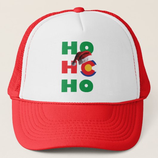 コロラドクリスマスサンタハット キャップ (正面)