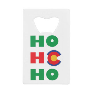 コロラドクリスマスホーホー クレジットカード栓抜き