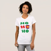 コロラドクリスマス ほほほ Tシャツ (正面フル)