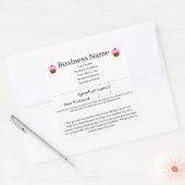 コロラドコテージフードローホームベーカリーラベル スクエアシール (封筒)