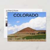 コロラドコーン型山 ポストカード (正面/裏面)