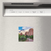 コロラドサウスゲートウェイモーニングスクエアマグネット マグネット (インサイチュ (食洗機))