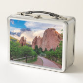 コロラドサウスゲートウェイモーニングランチボックス メタルランチボックス (正面)